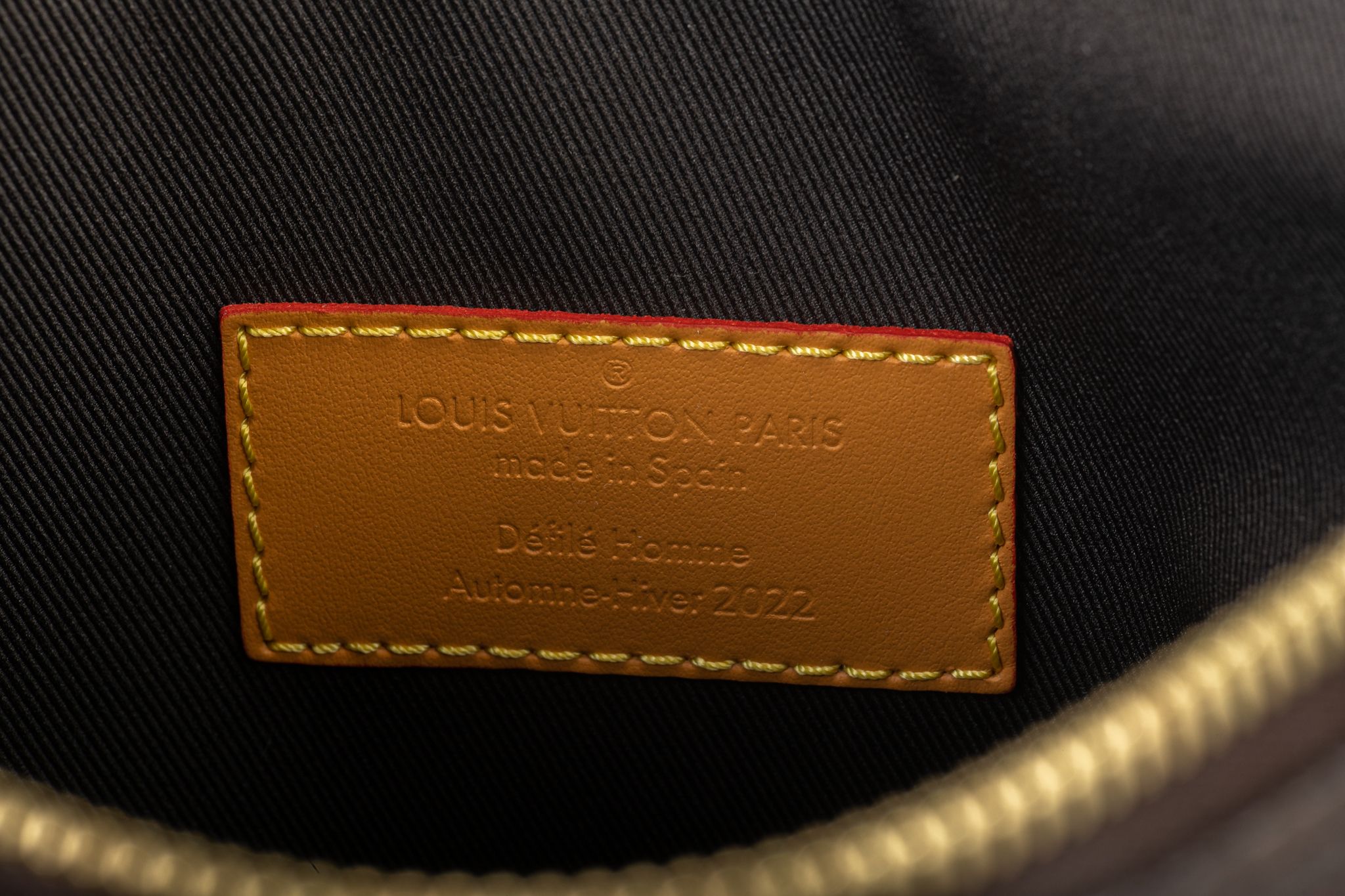 Louis Vuitton BNIB Homme Defile’ Hobo Cruiser