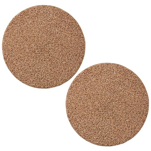 S/2 Emberfall Placemat, Natural/Brown