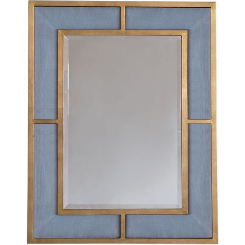 Bedford Wall Mirror, Marine Blue~P77650571