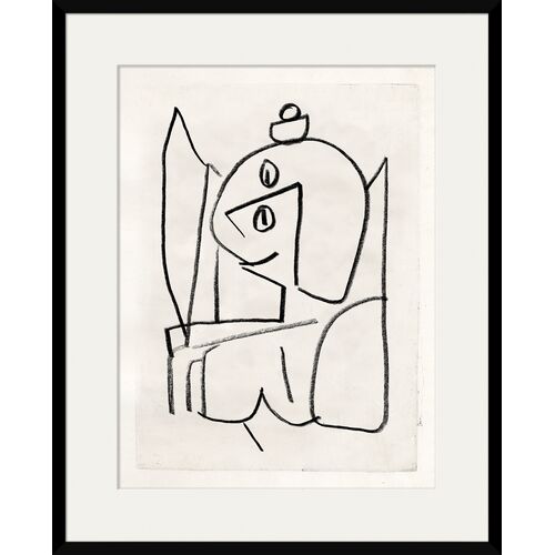 Bespoke by Baker, Klee Sketches IV, 17" x 20"