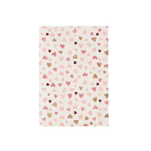 Love You More 7" x 10" Paper Journal, Pink