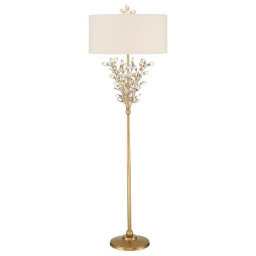 Forget Me Not Crystal Floor Lamp