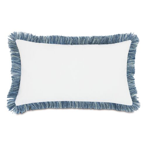 Luna 13x22 Lumbar Outdoor Pillow, Cloud/Blue~P77617428