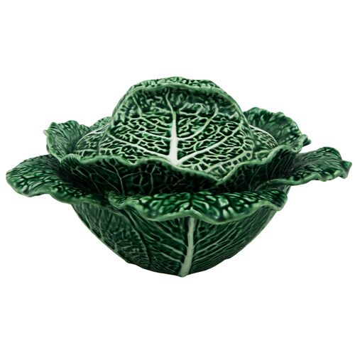 Cabbage Tureen, Green