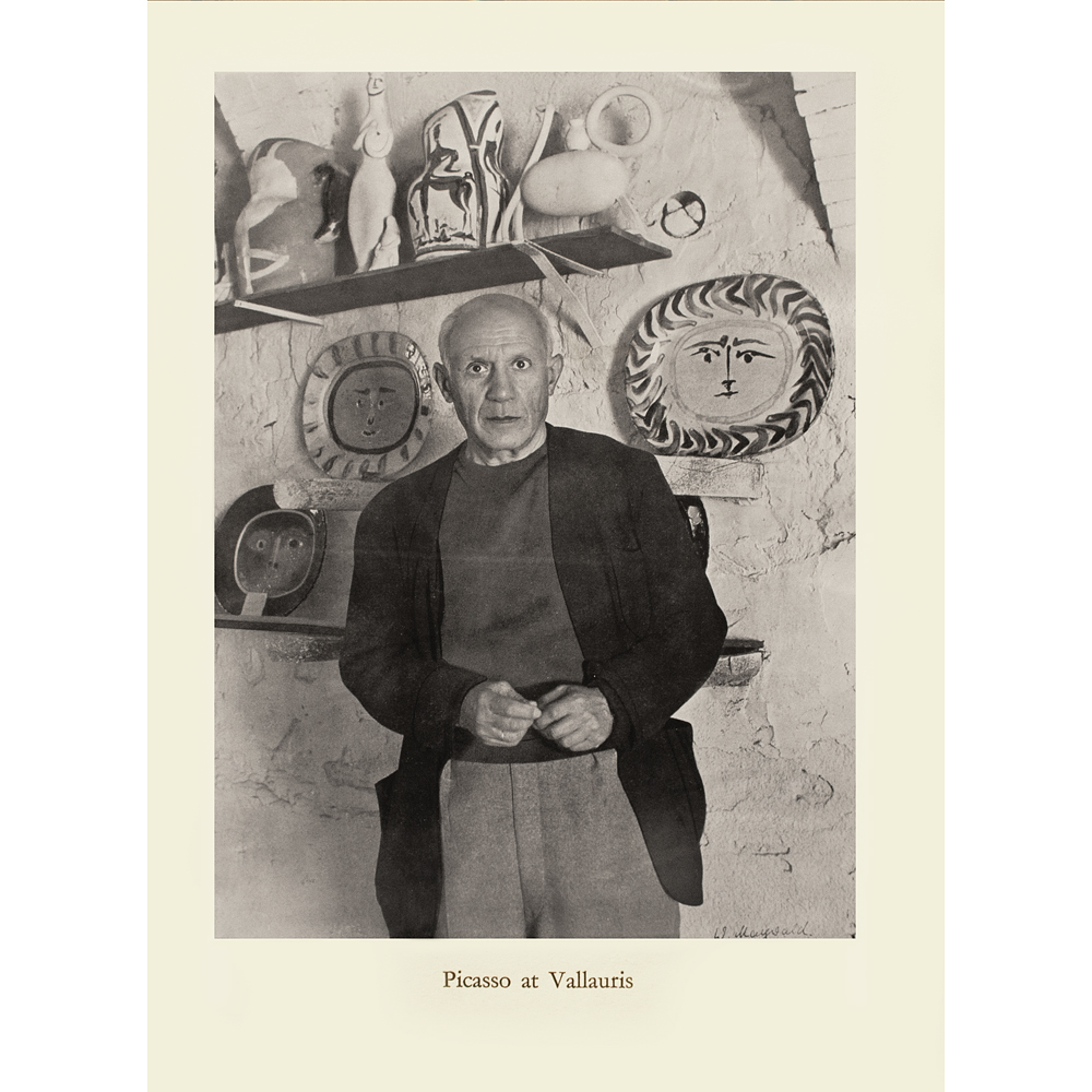 1955 Picasso at Vallauris Photograph~P77598774