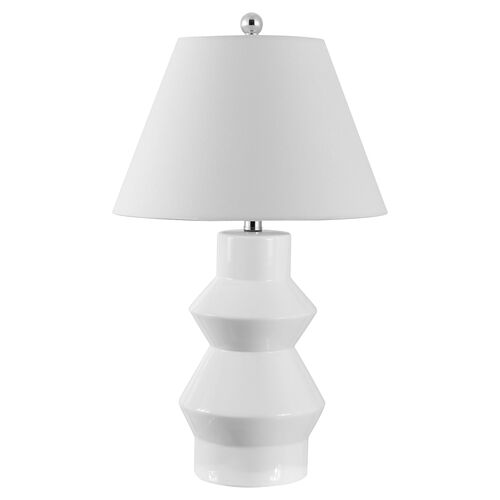 Lucia Table Lamp, White~P111124761