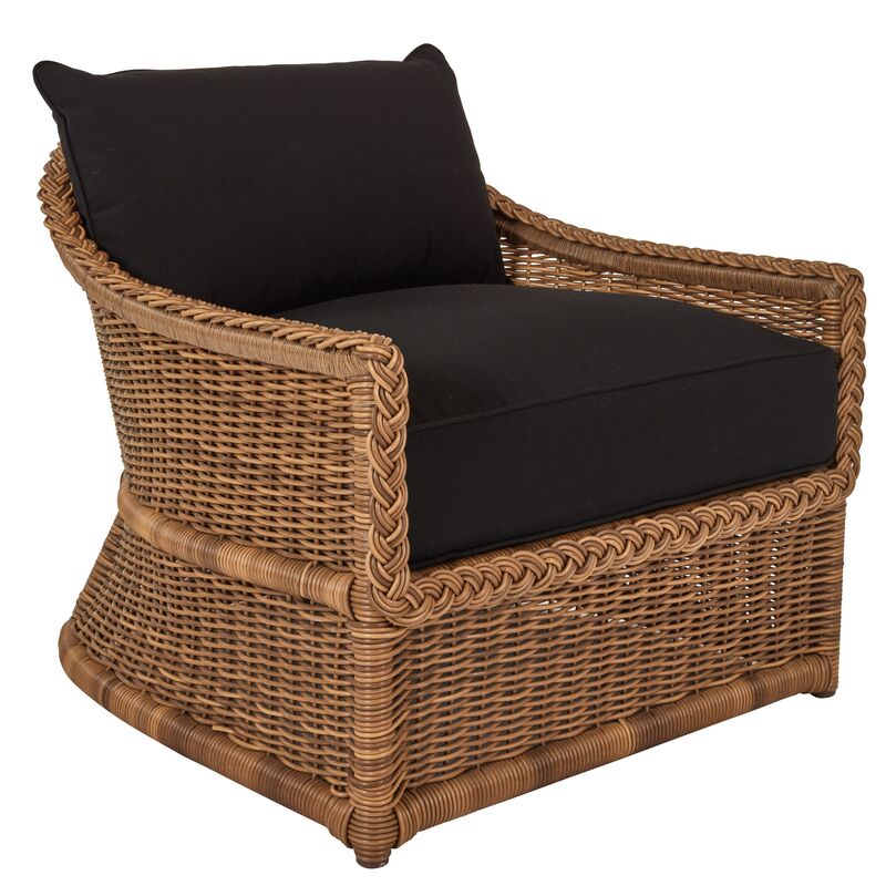 Emilia Lounge Chair, Black