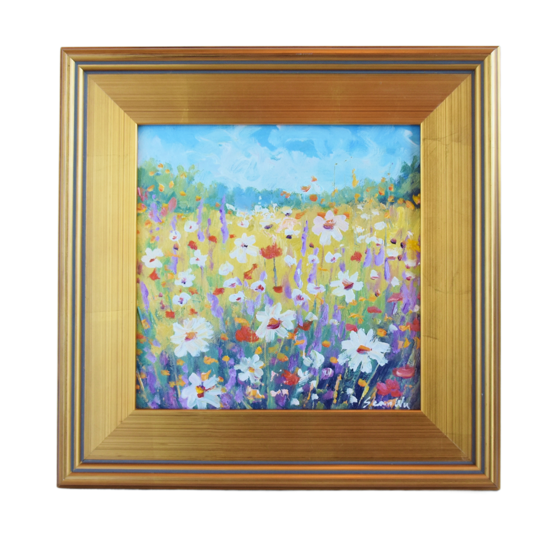 Sean Wu,  Wildflower Meadow Painting~P77687358