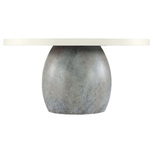 Serenity Laguna Round Dining Table, Ivory