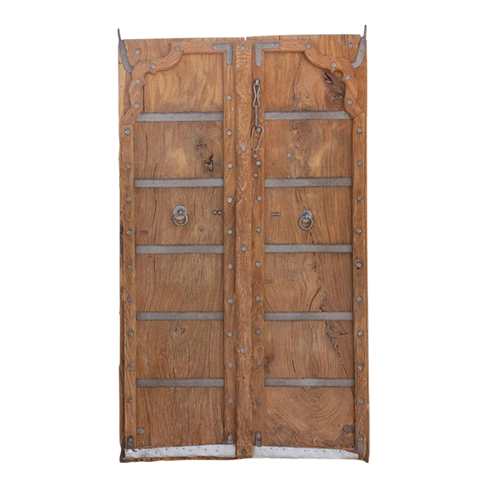 Antique Indian Mandawa Teak Door~P77678001
