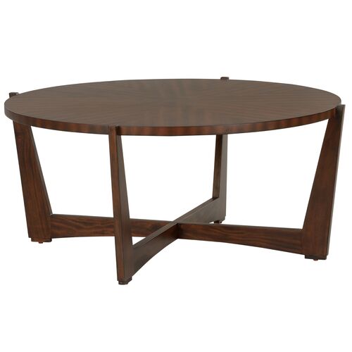 Ardoise Mahogany Cocktail Table, Brown