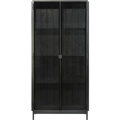 Anders 71" Tall Storage Cupboard, Black~P77647159