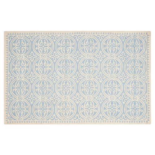 Jay Rug, Light Blue