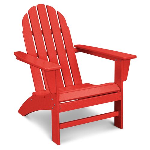 Red Adirondack Chairs