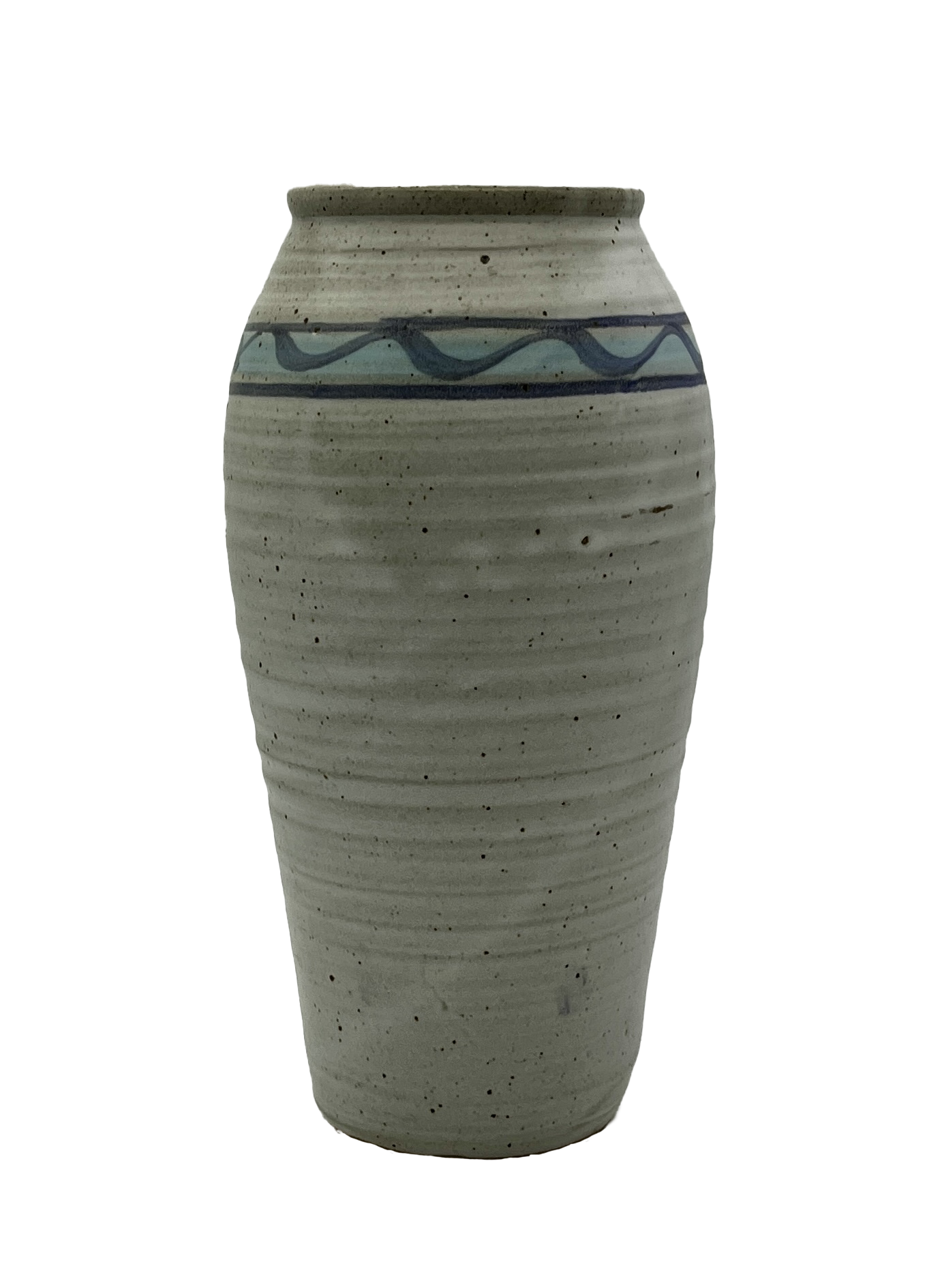 1970s Studio Pottery Speckled Vase~P77645780