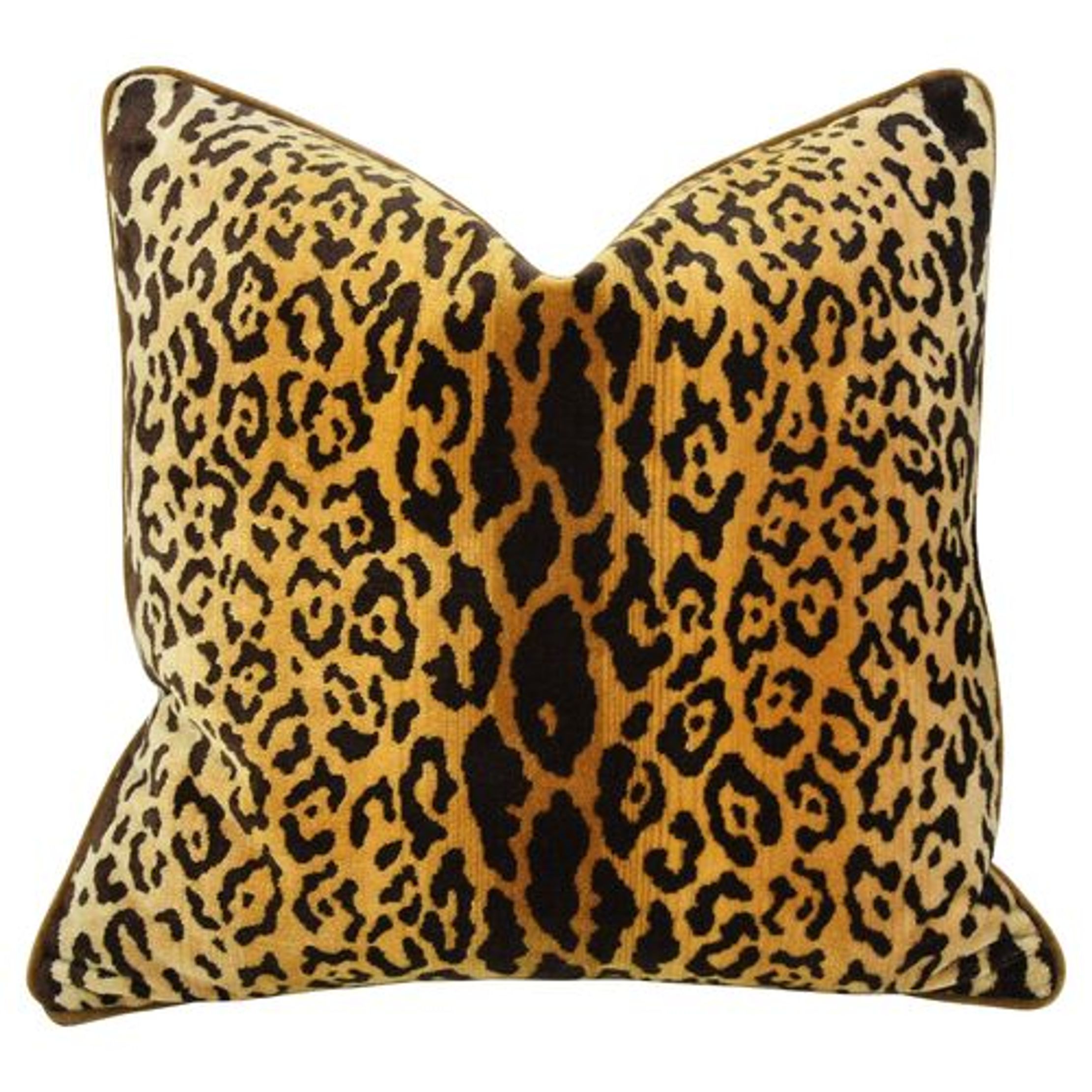 Scalamandré Leopardo Velvet Pillow Scalamandré Leopardo Velvet Pillow~P77052503