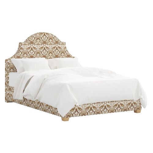 Penelope Arched Bed, Vine Bird Penelope Arched Bed, Vine Bird