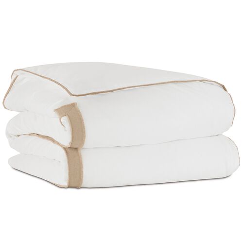 Solid Color Duvet Cover, White Solid Color Duvet Cover, White~P77596991