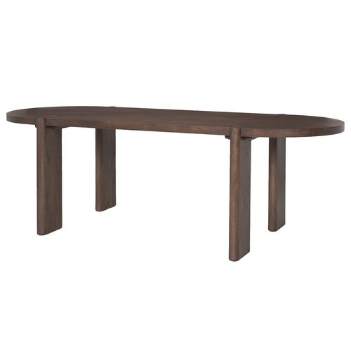 Jetson 91" Oval Wood Dining Table Jetson 91" Oval Wood Dining Table