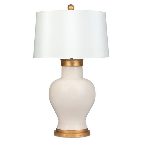 Cleo Table Lamp, Ivory~P77414252