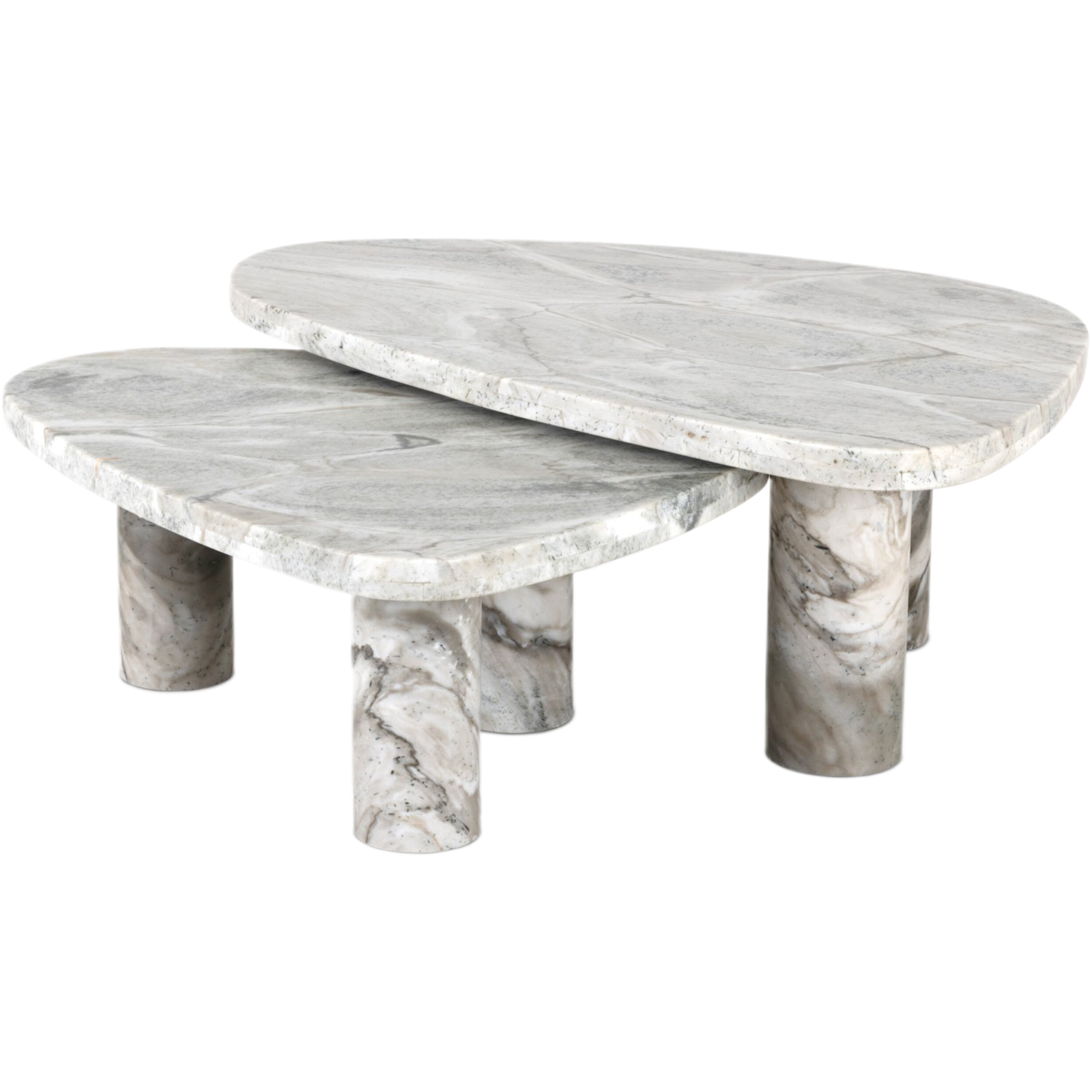 Sawyer Nesting Coffee Table, Sage Onyx