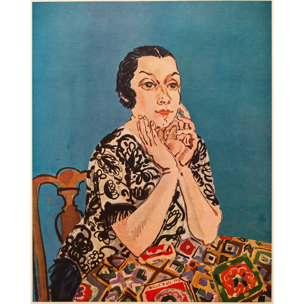 R. Dufy, Portrait of Mme Dufy, 1954~P77527163