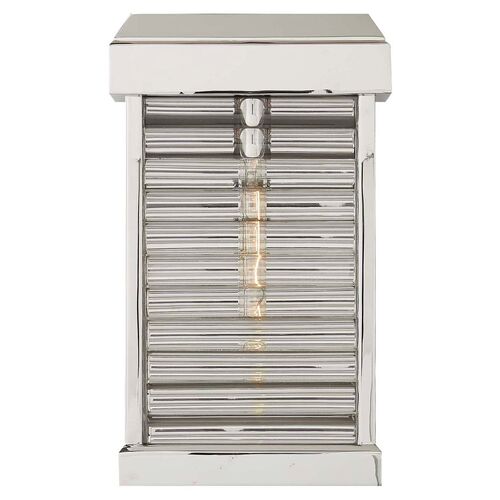 Dunmore Outdoor Sconce, Polished Nickel~P77450189