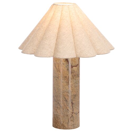 Elia Marble Table Lamp, Beige Elia Marble Table Lamp, Beige