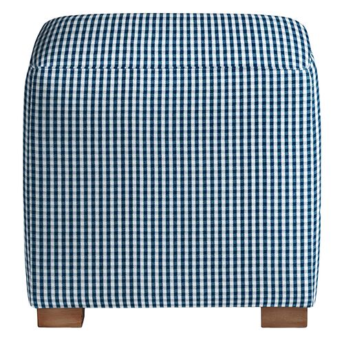 Freeport Outdoor Upholstered Ottoman, Inside Out Check Freeport Outdoor Upholstered Ottoman, Inside Out Check