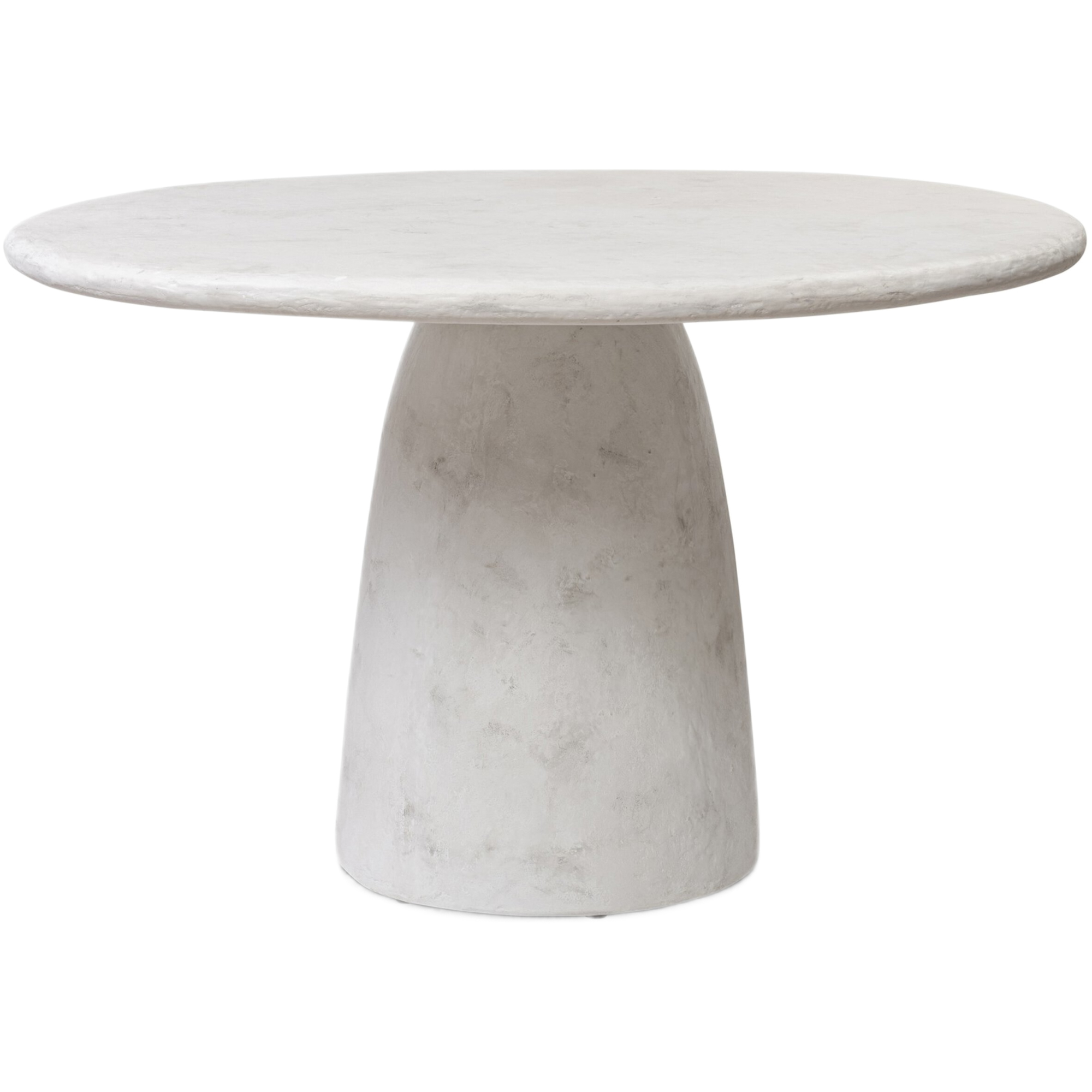 Larchmere 48" Round Dining Table, Textured Lunar Concrete