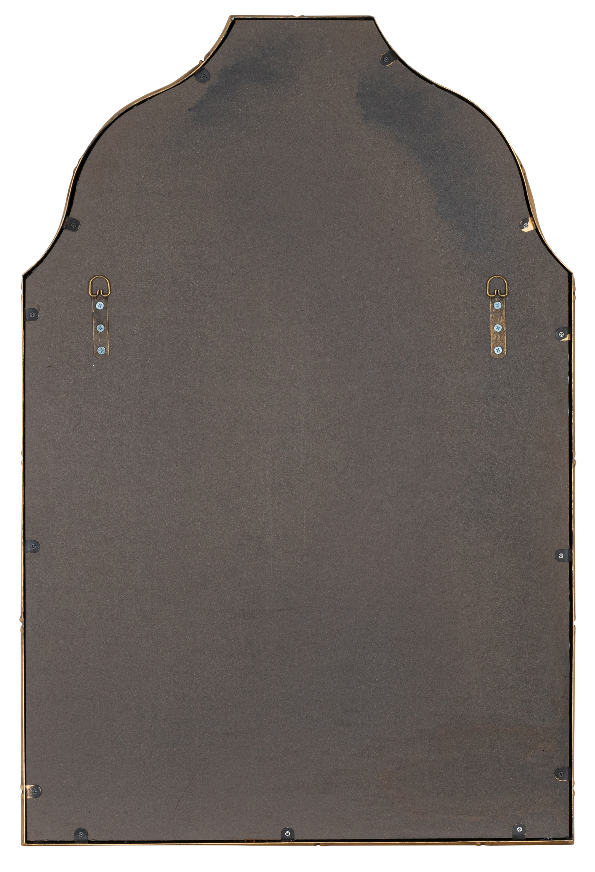 Claire Bamboo Wall Mirror Gold - Elegant Home Decor