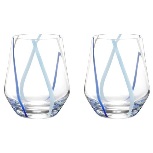 Rio Double Old Fashioned Tumblers, Set of 2 Rio Double Old Fashioned Tumblers, Set of 2