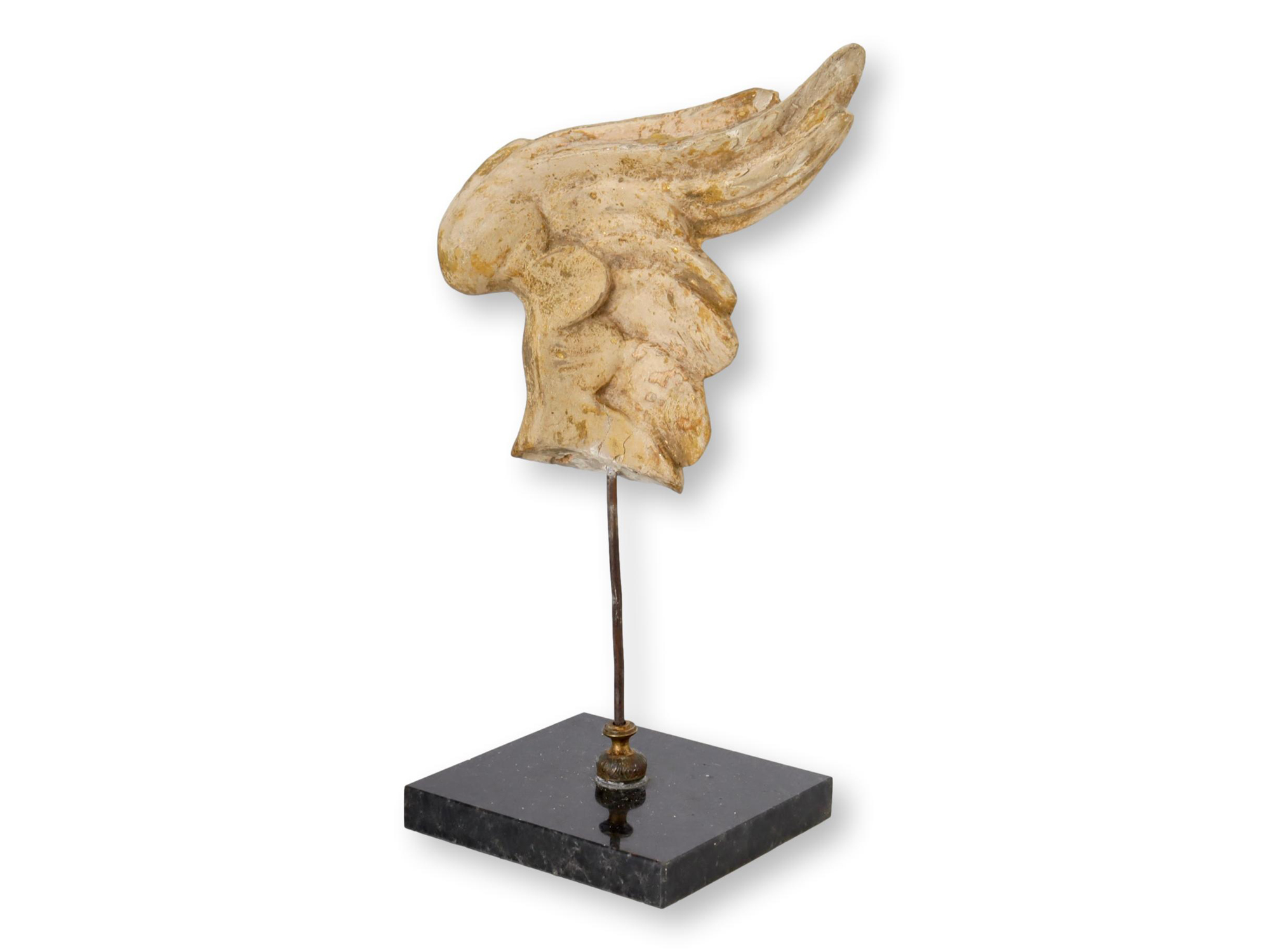 Fragment of 17th-C Angel Wing on Stand~P77683031