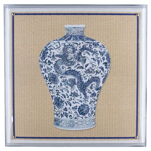 Ming Vase II Print, 20" x 20"