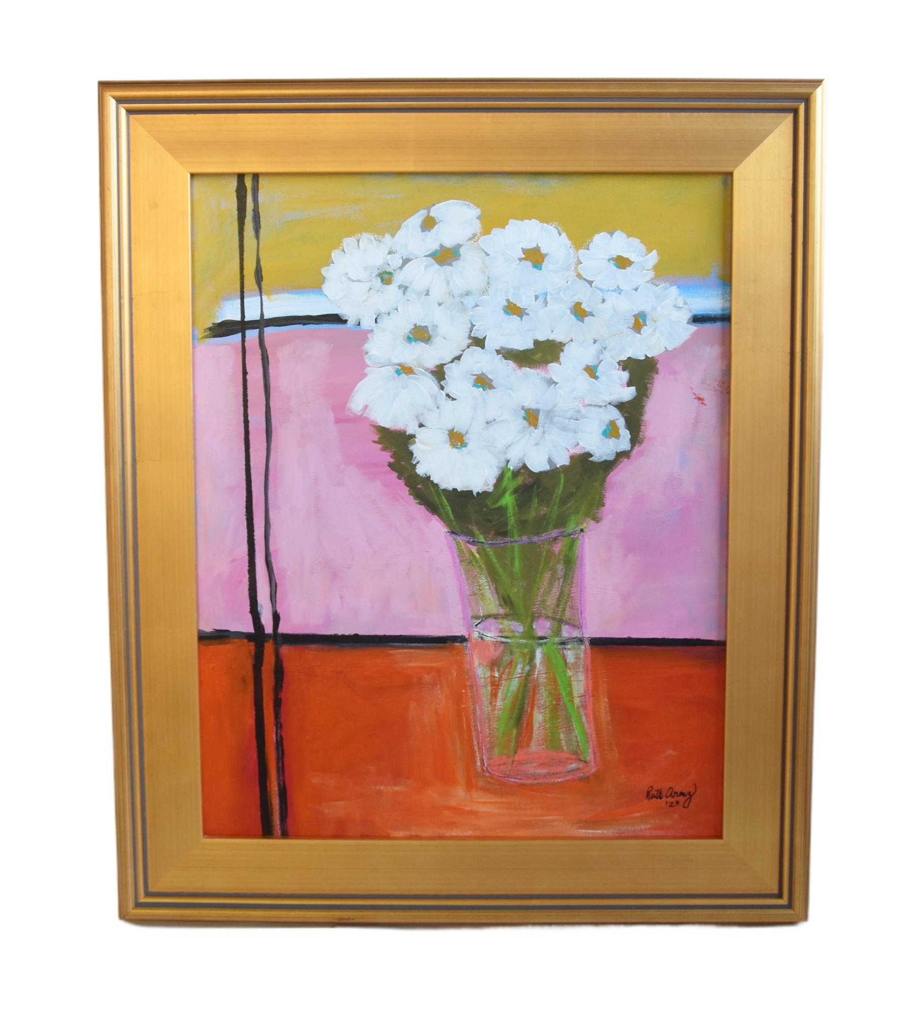 Bouquet of White Flowers Oil Painting~P77689810