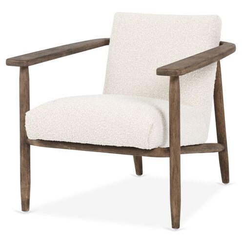 Emette Accent Chair, Ivory~P77575287