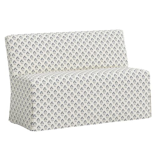 Lindy Slipcover Dining Banquette, Francie