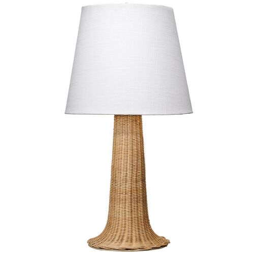 Walden Cane Table Lamp, Natural