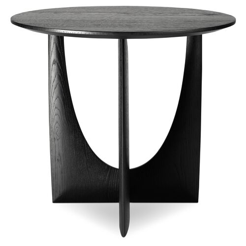 Geometric Side Table, Black~P77545264