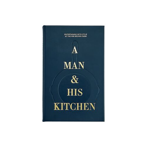 A Man & His Kitchen Leatherbound Book
