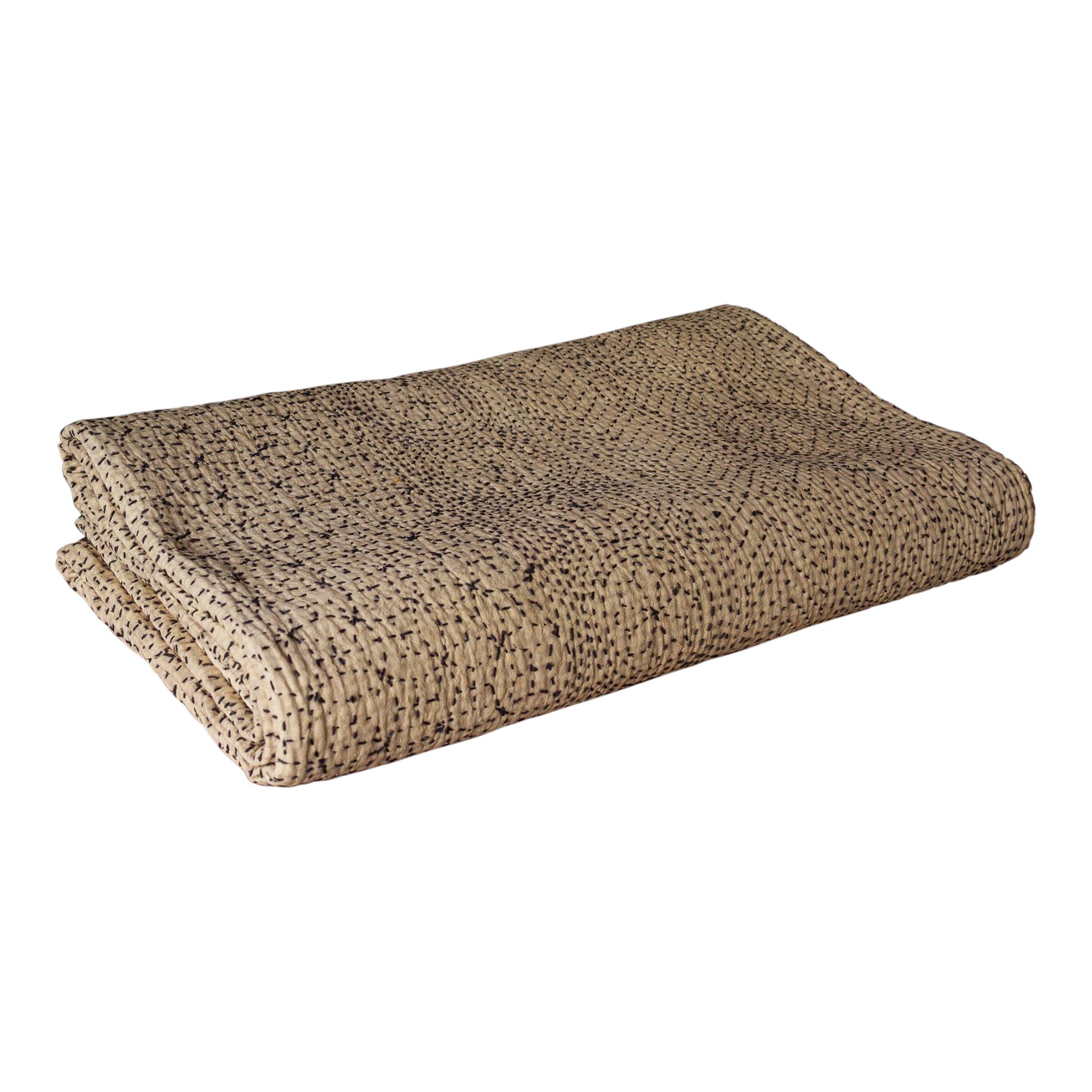 Tan Filanan Embroidered Bed Cover~P77657863