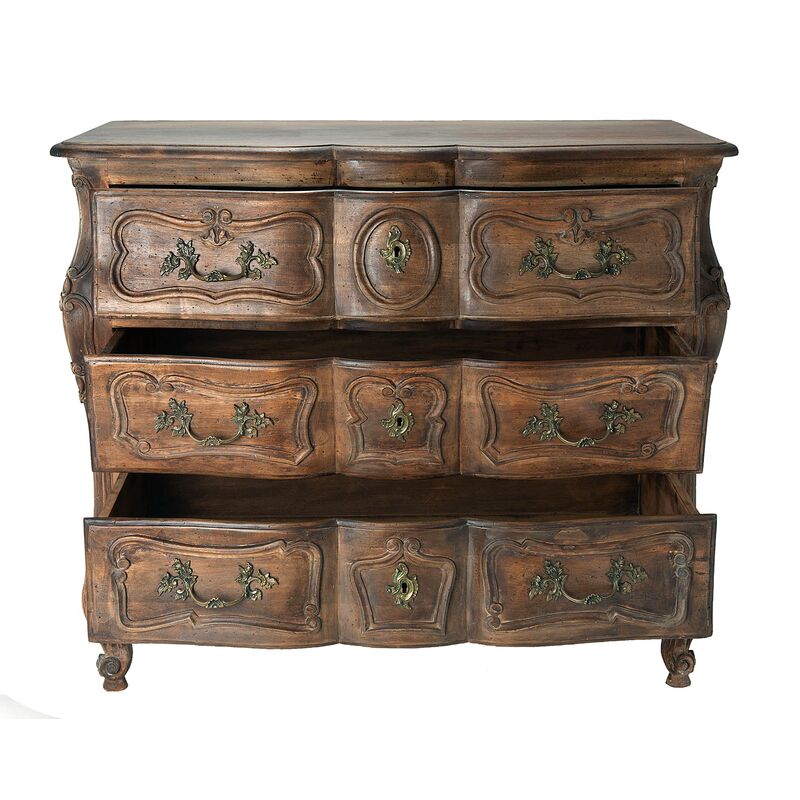 Handcarved French Provincial Commode