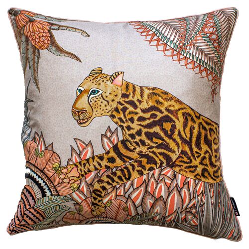 Cheetah Kings 24x24 Pillow, Magnolia Velvet~P77589384