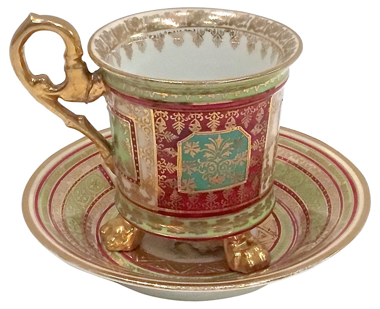 Royal Vienna Porcelain Cup & Saucer~P77465313