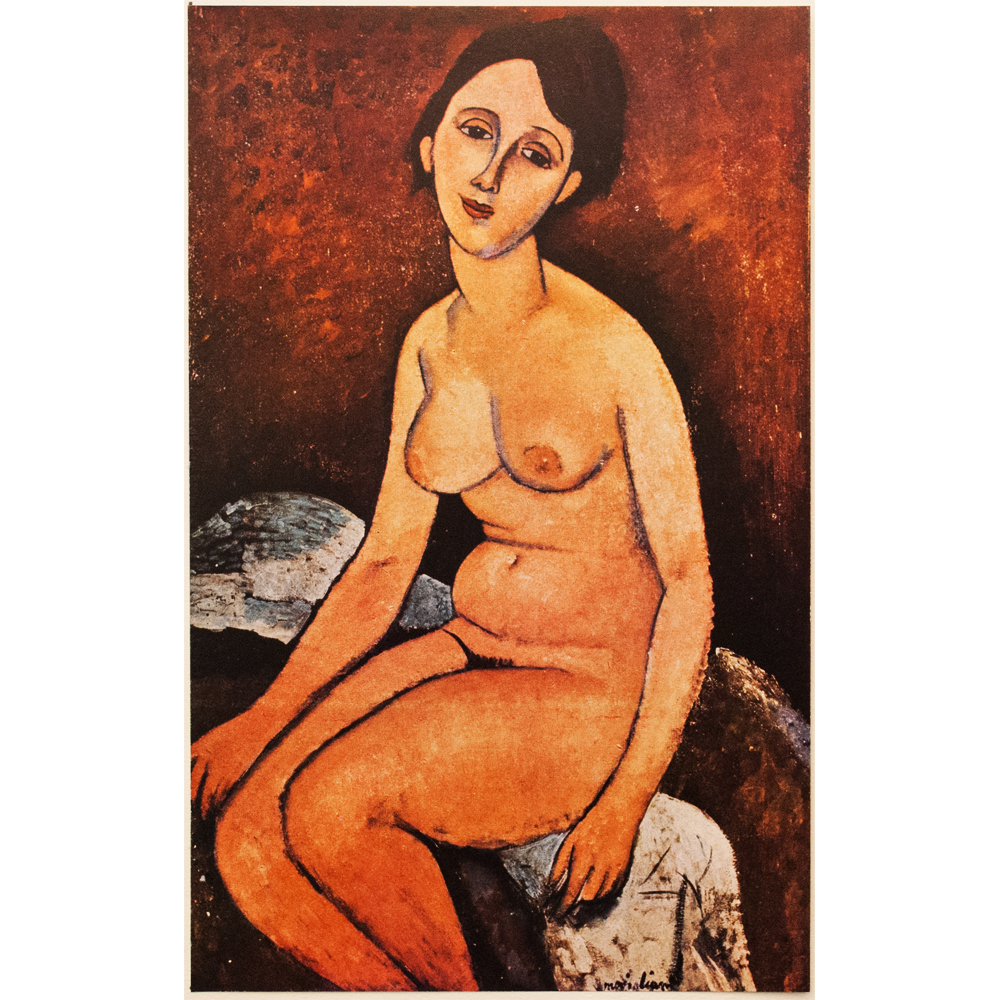 1947 Amedeo Modigliani, Seated Nude~P77520985