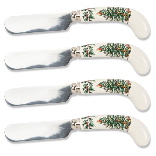 Spode Christmas Tree Spreaders Set of 4~P42782698