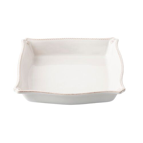 Berry & Thread Matzoh Plate, Whitewash