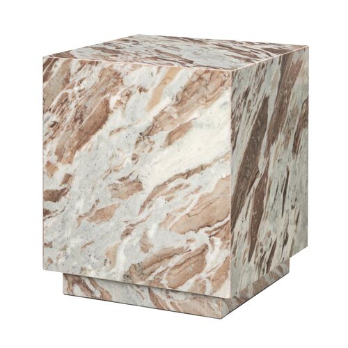 Harvie Solid Marble Side Table Harvie Solid Marble Side Table