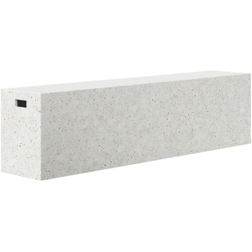 Elwood Indoor/Outdoor Rectangular Concrete Bench