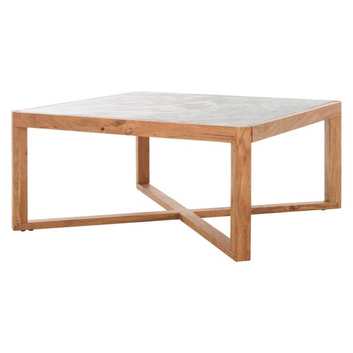 Caedra Marble Top Coffee Table Caedra Marble Top Coffee Table